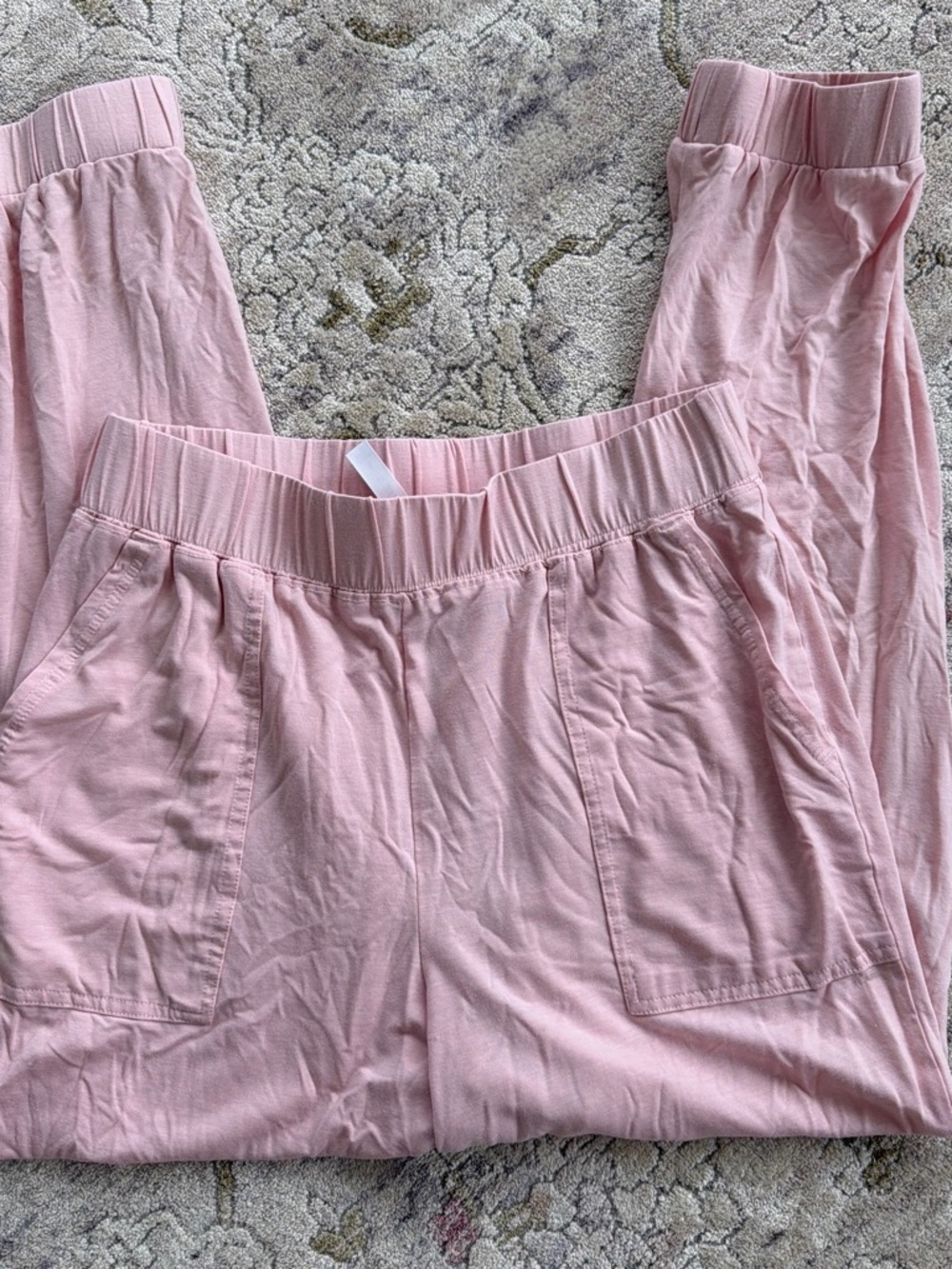 Fabletics Light Pink Cozy Lounge Pants